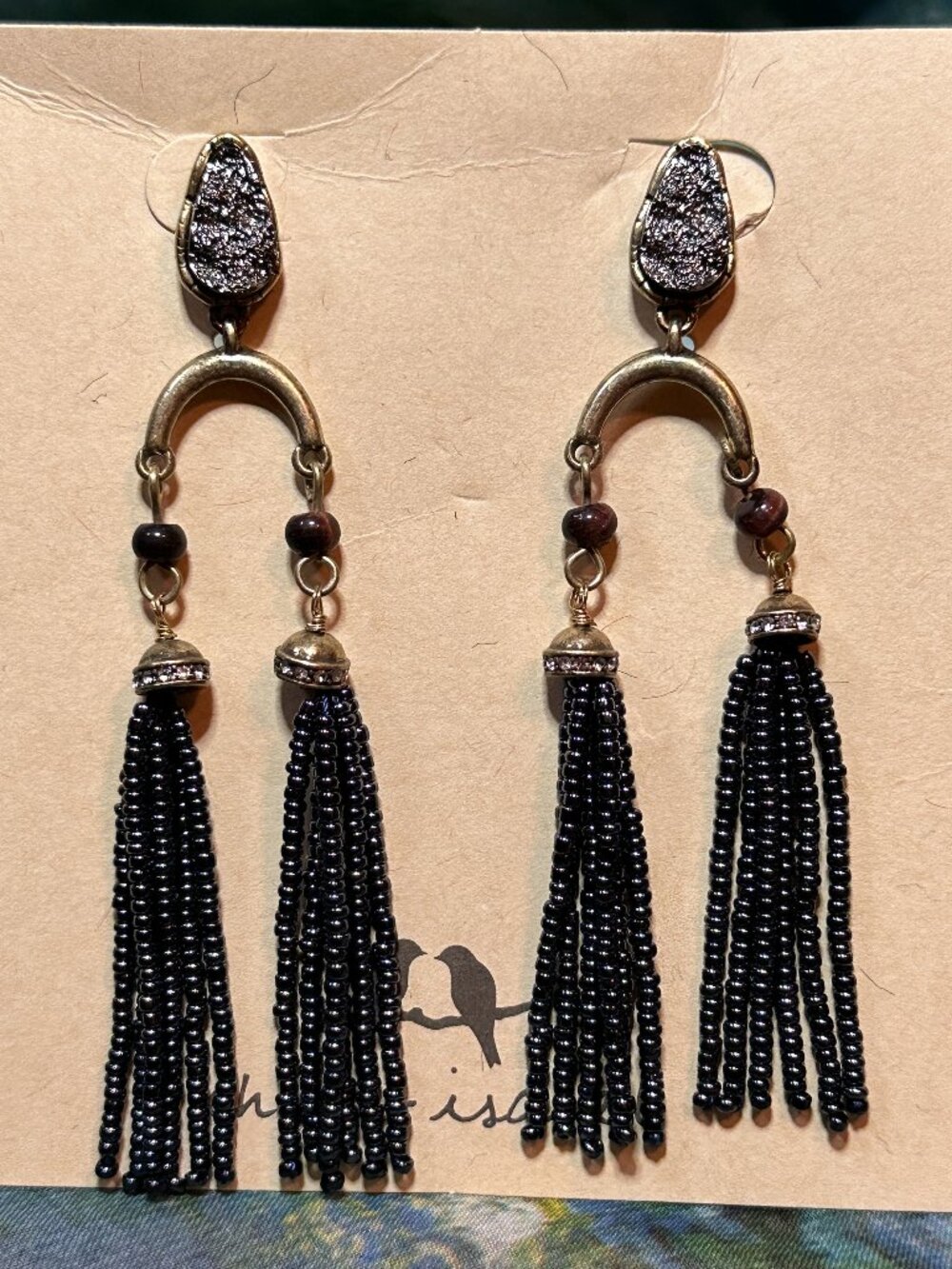 Chloe + Isabel Rebel Tassel Earrings: New on Card
